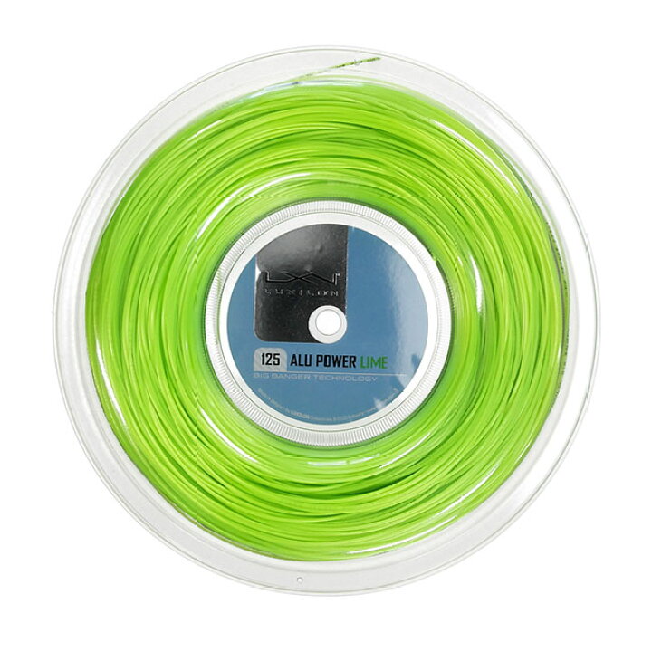 楽天市場】ルキシロン(Luxilon) ALU Power LIME アルパワー ライム 