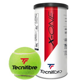 [2球入りスチール缶]テクニファイバー(Tecnifibre) 2021 X-ONE エックスワン プレミアム 硬式テニスボール TBA2XE1(21y2m)[次回使えるクーポンプレゼント]