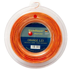 �L���V���o�E�� �X�[�p�[�X�}�b�V�� �I�����W(123�^1.28mm) 200M���[�� �d���e�j�X�K�b�g �|���G�X�e�� �K�b�gKirschbaum Super Smash Orange 200m roll strings[����g����N�[�|���v���[���g]