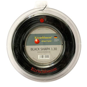 LVoE ubNV[N(1.25^1.30mm) 200M[ dejXKbg |GXe KbgKirschbaum Black shark (1.25^1.30)200m roll strings[gN[|v[g]