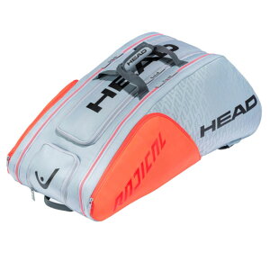 �y12�{���[�z�w�b�h(HEAD) 2021 RADICAL 12R ���W�J�� 12R �����X�^�[�R���r ���P�b�g�o�b�O 283501-GROR �O���[×�I�����W(21y2m)[����g����N�[�|���v���[���g]