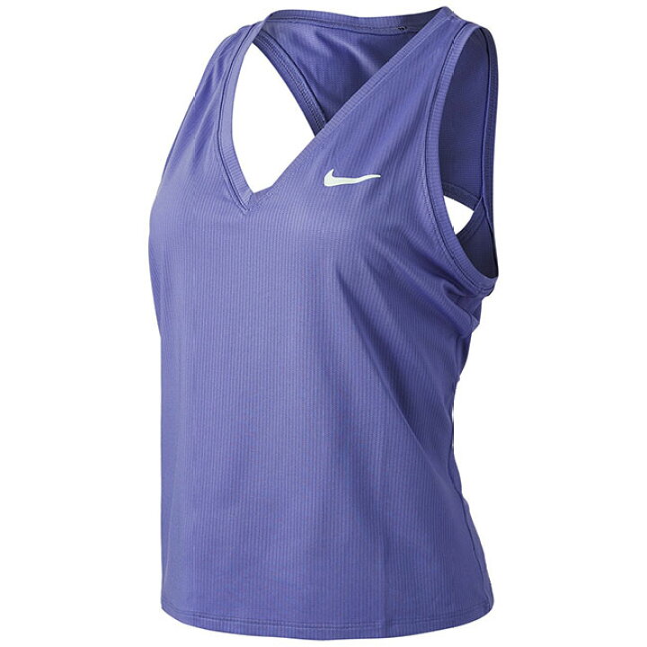 楽天市場 ｕｓサイズ ナイキ Nike 21 Su レディース ビクトリー Dri Fit Vネックタンクトップ Cv4784 510 ダークパープルダスト ホワイト 21y6mテニス 次回使えるクーポンプレゼント アミュゼスポーツ