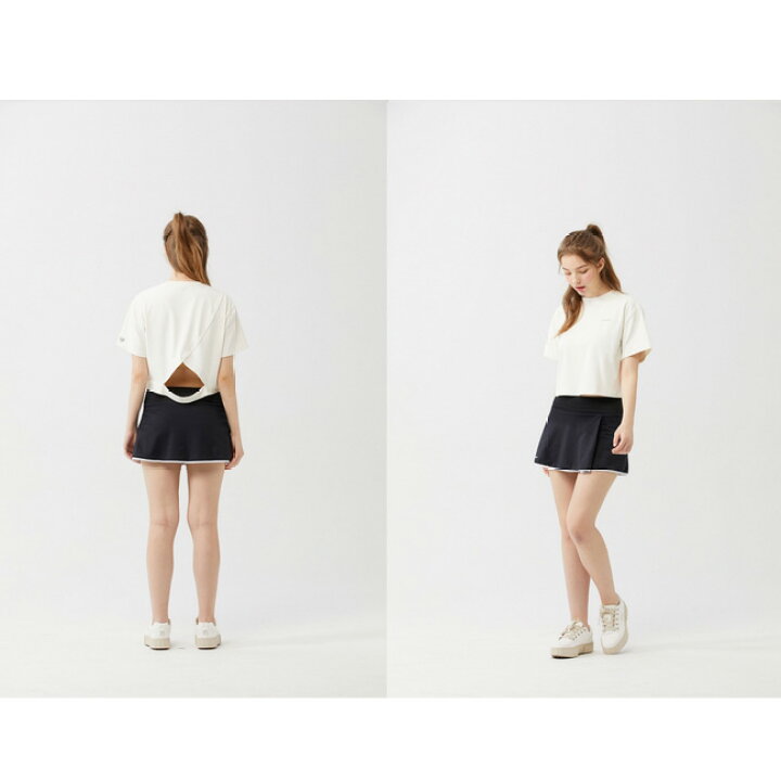 楽天市場 アジアサイズ ボールホルダーあり Loveforty ラブフォーティ レディース Court Skirt コート スコート スカート ウェア ブラック 21y7mテニス 次回使えるクーポンプレゼント アミュゼスポーツ