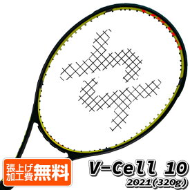 フォルクル(Volkl) 2021 V-Cell 10 Vセル 10 (320g) 海外正規品 硬式テニスラケット V10111-ブラック(21y8m)[AC][次回使えるクーポンプレゼント]