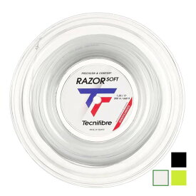 テクニファイバー(Tecnifibre) 2023 RAZOR SOFT レーザーソフト (120／125／130) 200Mロール 硬式テニス ポリエステルガット 04RRAS(23y4m)[次回使えるクーポンプレゼント]