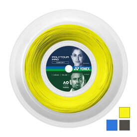 ＼3日20時-15日まで最大2000円引クーポン／ヨネックス(YONEX) ポリツアープロ(1.15／1.20／1.25／1.30mm) 200Mロール 硬式テニスポリエステル ガット PTP115／120／125／130-2※並行輸入品※(20y5m)[次回使えるクーポンプレゼント]