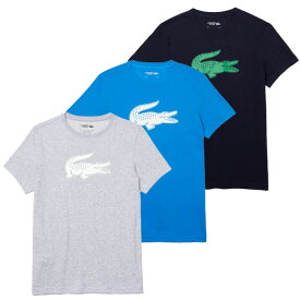 在庫処分特価】「海外サイズ」ラコステ(Lacoste) 2022 SP メンズ SPORT 3Dプリント クロコダイル ブリザーブル ジャージー半袖Tシャツ TH2042(22y3mテニス)[次回使えるクーポンプレゼント]