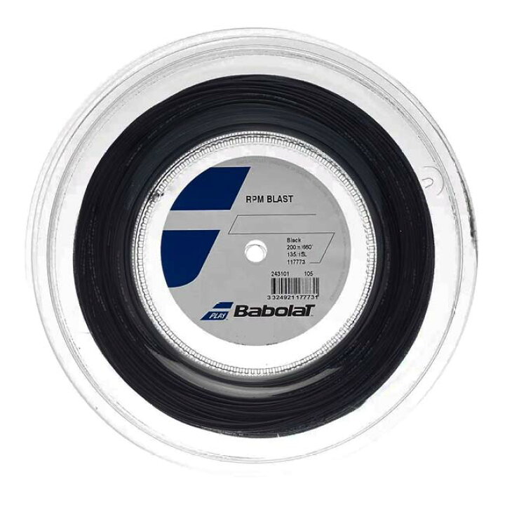 楽天市場】バボラ(Babolat) RPM Blast RPMブラスト 1.35mm 200Mロール 
