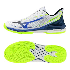 �y72����1000�~�����N�[�|���z�~�Y�m(MIZUNO) 2025 ���j�Z�b�N�X WAVE EXCEED TOUR7 �E�G�[�u�G�N�V�[�h�c�A�[7 AC �I�[���R�[�g�p�e�j�X�V���[�Y 61GA267020 WH×D�u���[×L�C�G���[(25y12m)[����g����N�[�|