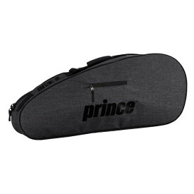 【3本収納】プリンス(Prince) Essentials エッセンシャルズ ラケットバッグ 3PK テニスバッグ ワンショルダータイプ 6B021111ST グレー(26y1m)[次回使えるクーポンプレゼント]