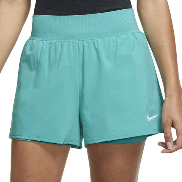 楽天市場 ｕｓサイズ ナイキ Nike 22 Su レディース ベーシック ビクトリー フレックス ショートパンツ Dh9557 392 Wティール ホワイト 22y4mテニス 次回使えるクーポンプレゼント アミュゼスポーツ