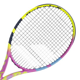 バボラ(Babolat) 2023 Pure Aero ピュアアエロ ラファ オリジン (317g) 海外正規品 硬式テニスラケット 101509-371 イエロー×PK×ブルー(23y6m)[NC][次回使えるクーポンプレゼント]