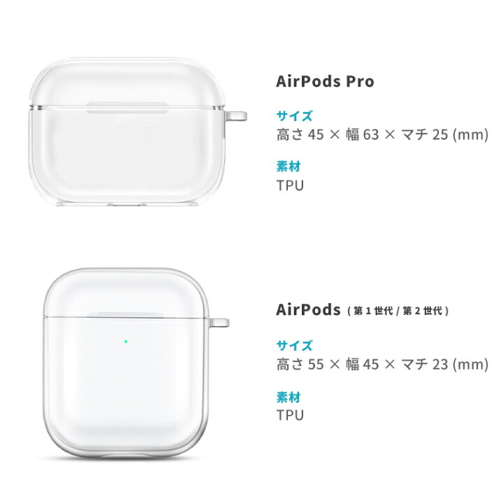 AirPods Pro ケース カバー エアーポッズ プロ ケース アクセサリー シンプル 透明 保護 ソフト カバー 第1世代 第2世代  第3世代 対応 Apple ワイヤレス イヤホン フード イラスト Food おにぎり 韓国 シンプル スマホケース全機種 AMUSE STORE