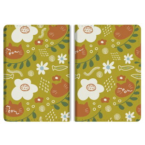 パスポートケース 二つ折り ストラップホール付き メンズ レディース おしゃれ かわいい 盗難防止 紛失防止 カード ペン ボタン カバー 軽量 皮革 ギフト プレゼント 猫 ネコ ねこ Cat キャッ