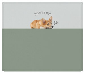 マウスパッド 可愛い おしゃれ かわいい 小さめ ゲーミング オフィス グッズ デスク周り PC パソコン 周辺機器 マウス パッド ワイヤレスマウス 有線マウス パッド ワンちゃん コーギー 犬 ペ