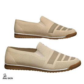 【楽天スーパーSALE】ドライビングシューズ スリッポン メンズ ニット メッシュシューズ 夏靴 スニーカー 手作り フラット 通気 蒸れない 春夏秋 屈曲 裸足