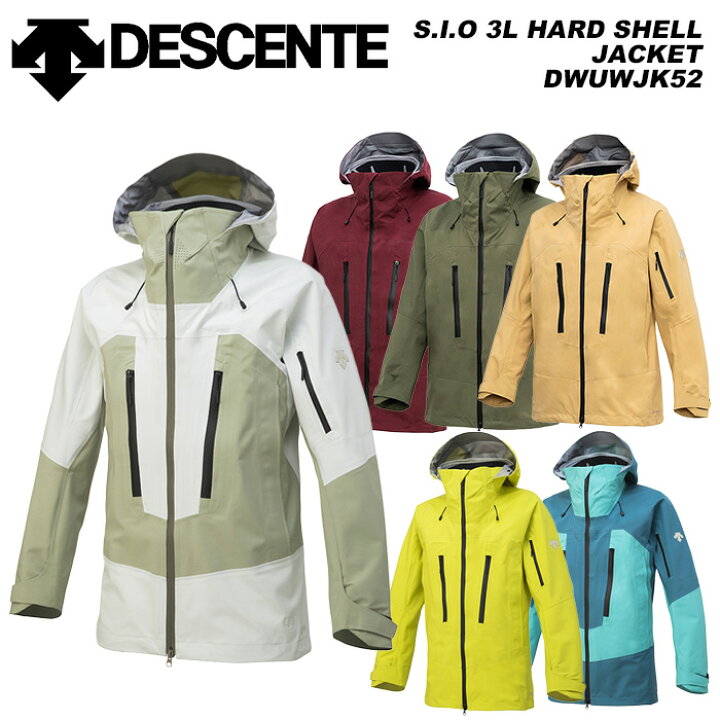 楽天市場】DESCENTE DWUWJK52 S.I.O 3L HARD SHELL JACKET / SHAUN 23  