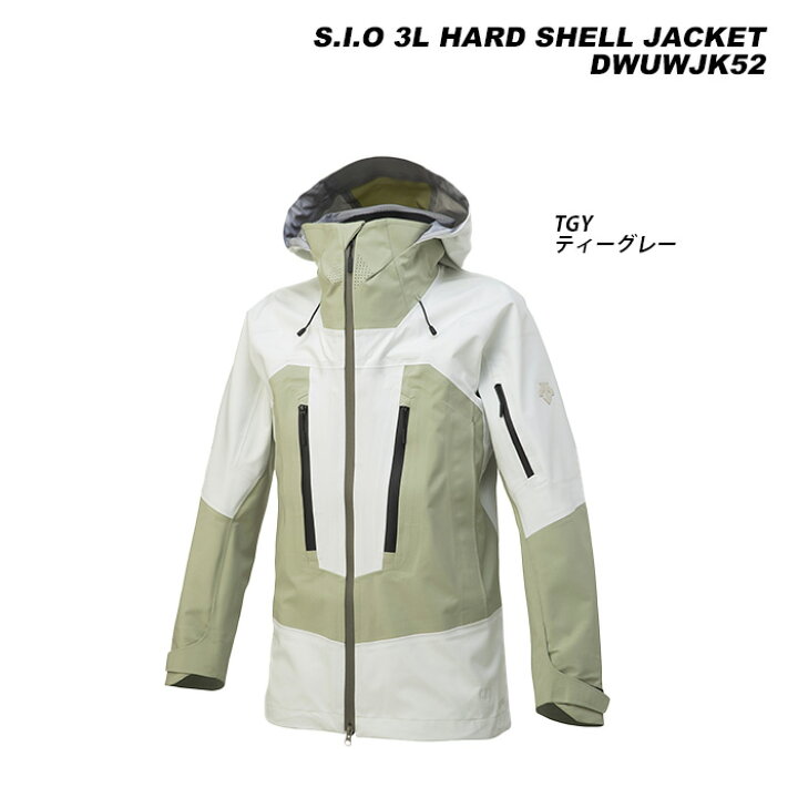楽天市場】DESCENTE DWUWJK52 S.I.O 3L HARD SHELL JACKET / SHAUN 23  