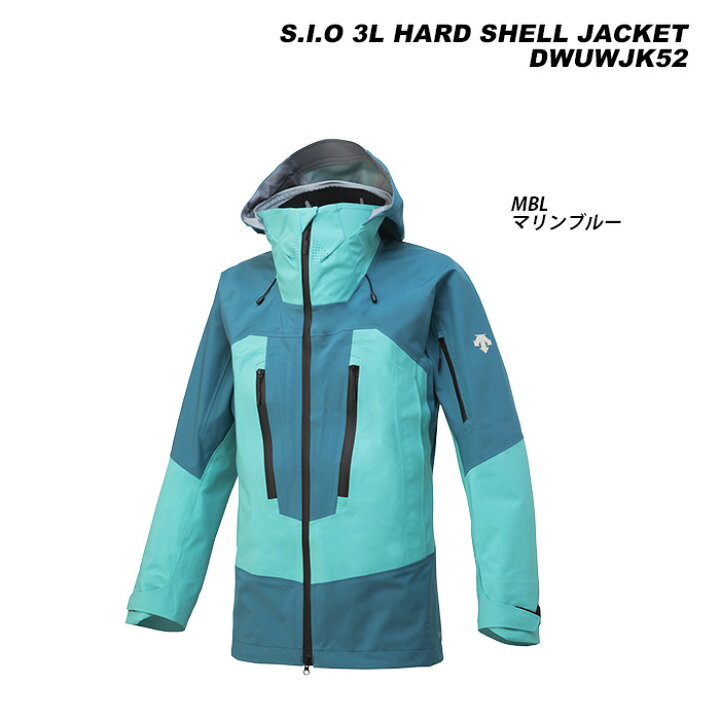 楽天市場】DESCENTE DWUWJK52 S.I.O 3L HARD SHELL JACKET / SHAUN 23  