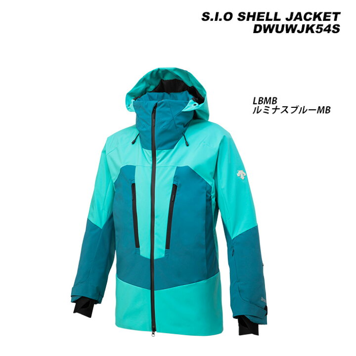 楽天市場】DESCENTE DWUWJK54S S.I.O SHELL JACKET 23-24モデル 