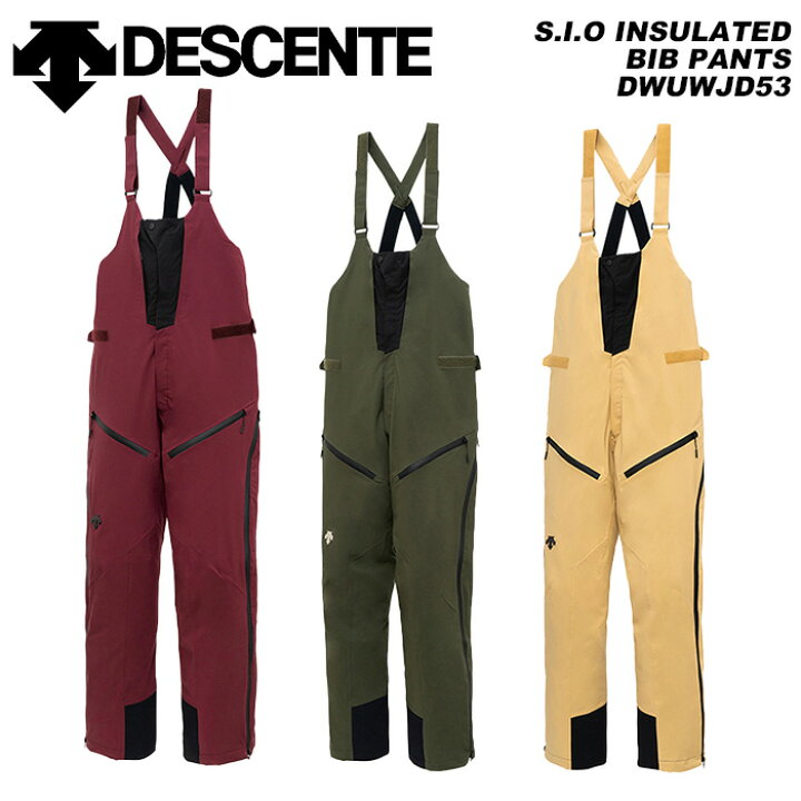 楽天市場】DESCENTE DWUWJD53 S.I.O INSULATED BIB PNT/ALL Mountain  