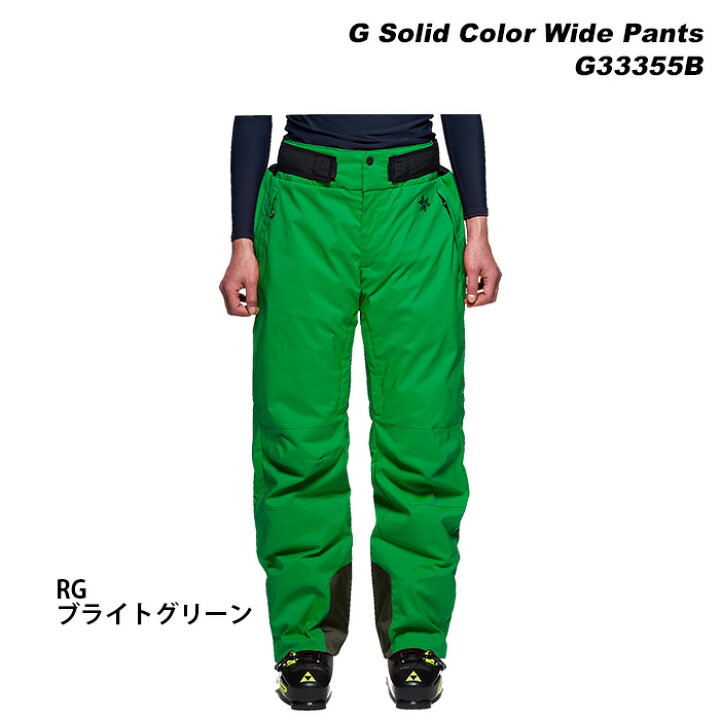 楽天市場】GOLDWIN G33355B G Solid Color Wide Pants 23-24モデル 