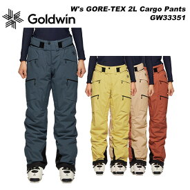GOLDWIN GW33351 W's GORE-TEX 2L Cargo Pants 23-24モデル ゴールドウィン スキーウェア レディース パンツ(2024)