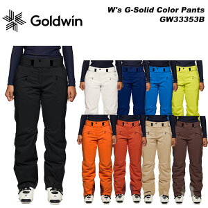 GOLDWIN GW33353B W's G-Solid Color Pants23-24f S[hEB XL[EFA fB[X pc(2024)