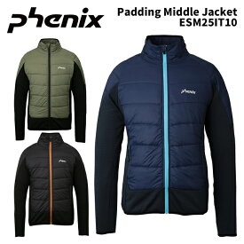 PHENIX ESM25IT10 Padding Middle Jacket 25-26(2026)モデル フェニックス スキーウェア ミドルジャケット ミドラー