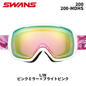 SWANS XY Xm[S[O 200 / 200-MDHS / L/W / sN~[×uCgsN 24-25 fyԕisiz