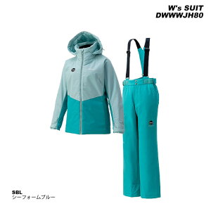 DESCENTE DWWWJH80 W's SUIT 23-24モデル デサント スキーウェア レディース 上下セット(2024)