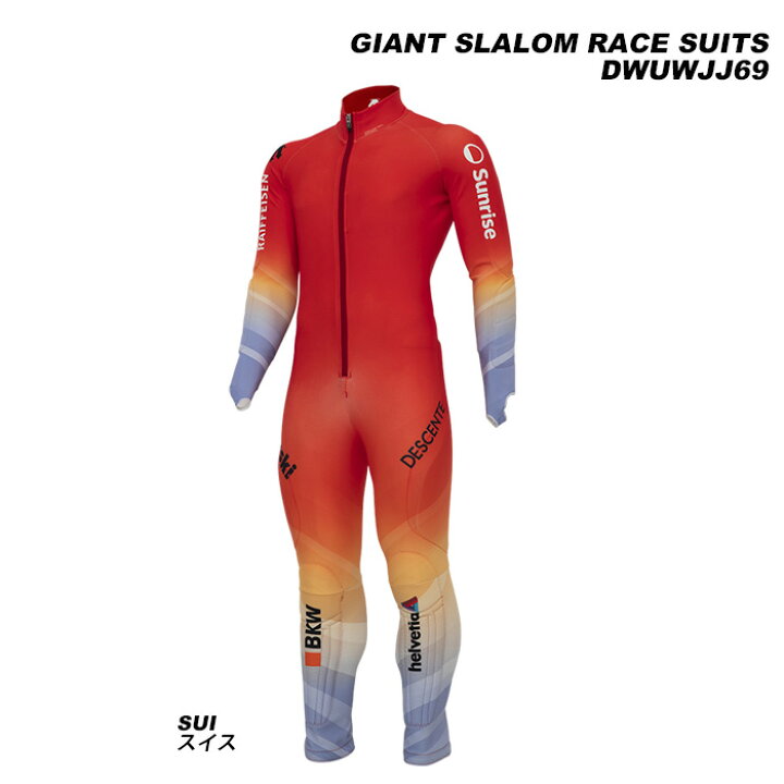楽天市場】DESCENTE DWUWJJ69 GIANT SLALOM RACE SUITS 23-24モデル 