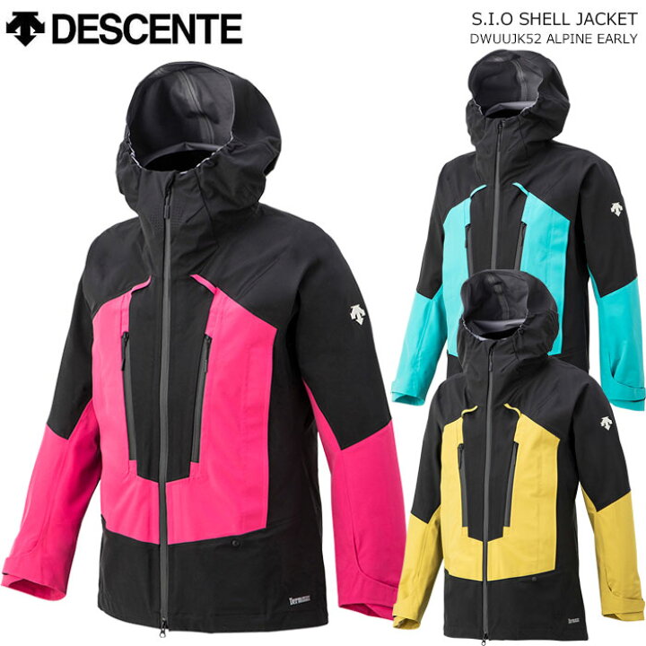 楽天市場】DESCENTE/デサント スキーウェア シェルジャケット S.I.O 