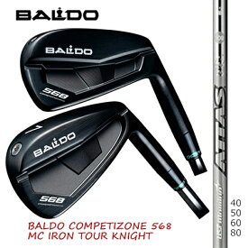 バルドBALDO COMOETIZOE 568 FORGED DC IRON TOUR KIGHT アイアン/ATTASアッタスIRON 40・50・60・80　＃6-9・P・Q　6本セット