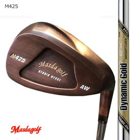 Masudagolf　マスダゴルフ スタジオウエッジ M425 特注銅メッキ/ダイナミックゴールドEXツアーイシュー 【カスタム・ゴルフクラブ】