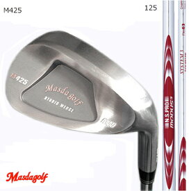 Masudagolf　マスダゴルフ スタジオウエッジ M425（ノーメッキ・クロムメッキ）/モーダス3 SYSTEM3 TOUR125【カスタム・ゴルフクラブ】