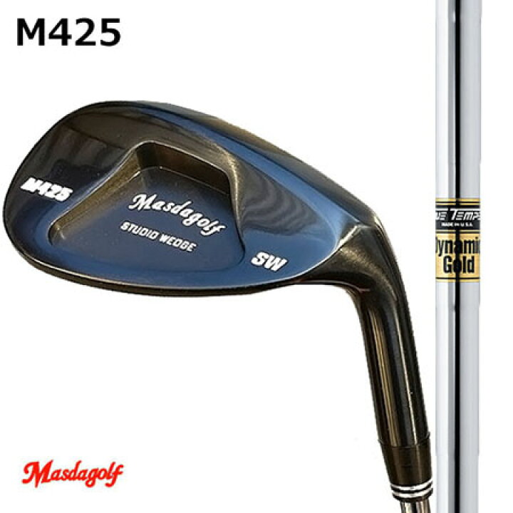 楽天市場】Masudagolf マスダゴルフ スタジオウエッジ M425ブラック 