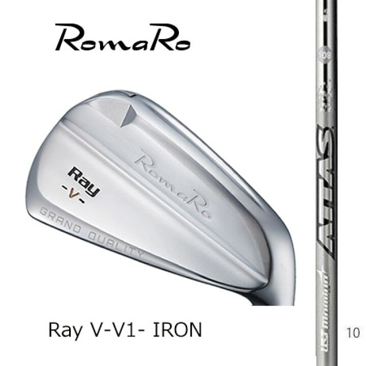 楽天市場】RomaRoロマロ Ray V1アイアン/ATTASアッタスIRON 40・50・60 