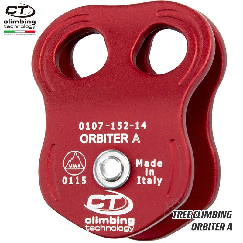 ツリークライミング用プーリー クライミングテクノロジー climbing technology イタリア オービターA ORBITER 2P665 市販 割引 A ロープ登高 下降 レスキュー ツリークライミング