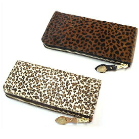 楽天市場 ヒョウ柄長財布 レディースの通販