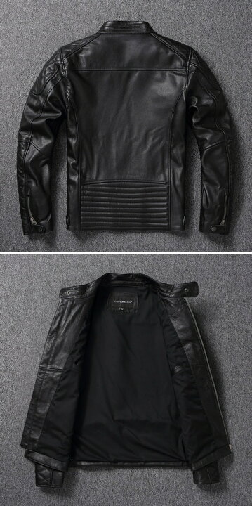 楽天市場】少量生産本革/レザージャケットメンズ/革ジャン/皮ジャン 