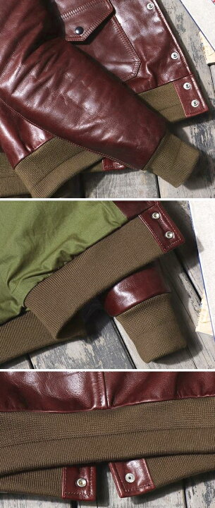 楽天市場】本革 革ジャン レザージャケット本革 牛革 A-1タイプメンズ 