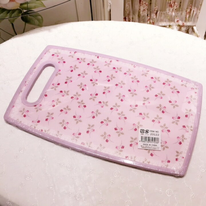 楽天市場】ポリプロピレン製カッティングボードL ポムドゥース ピンク 