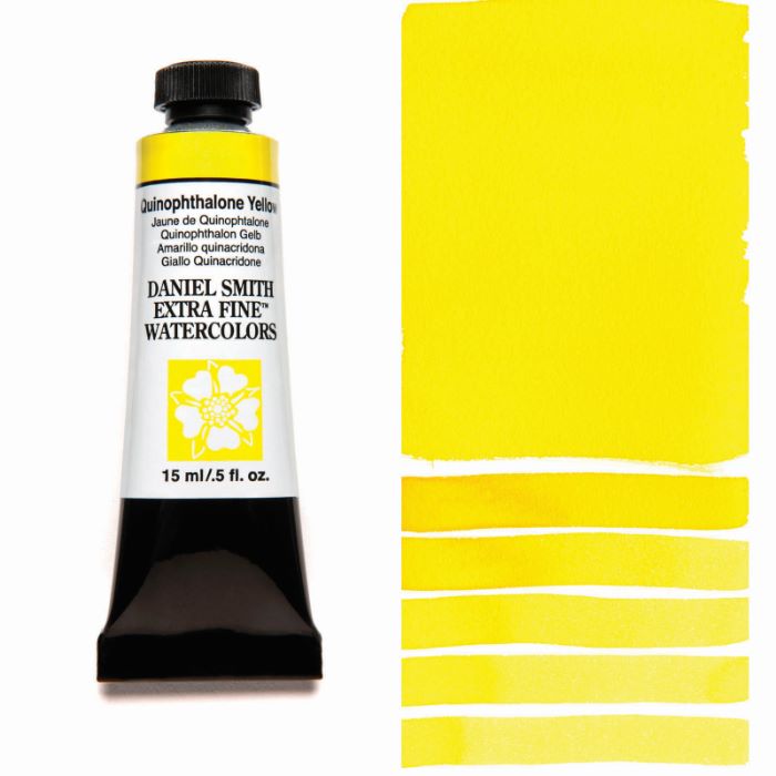 DANIEL SMITH キナクリドンイエロー あなたにおすすめの商品 Quinophthalone Yellow 15mlチューブ バーゲンで ダニエル スミス 水彩絵具