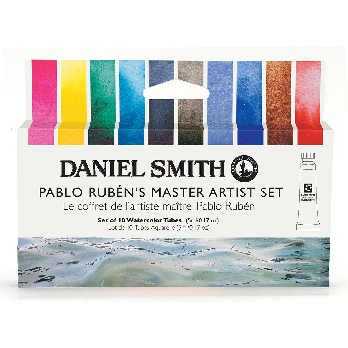 パブロ・ルーベンマスターアーティストセット 10色 5mlチューブ セット 水彩絵具 ダニエル・スミス