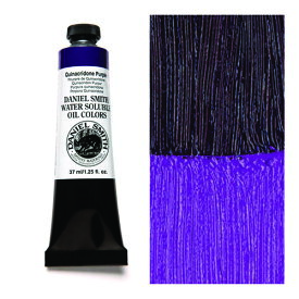 キナクリドンパープル (Quinacridone Purple) 37mlチューブ 水溶性油絵具 ダニエル・スミス ダニエルスミス