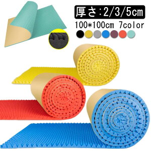 壁 防音 吸音材 吸音マット 1×1m 厚さ 2/3/5cm 防音材 騒音 ドア 防音シート シート 1×1m 厚さ マット 吸音 防音対策 ノイズ軽減 吸音シート 足音 窓 音楽 ピアノ 楽器 録音 DIY 室内 音