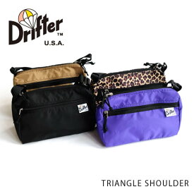 ドリフター 正規品 限定モデル Drifter トライアングルショルダー TRIANGLE SHOULDER ショルダーバッグ 斜めがけ オーガナイザー DFV1250 ギフトラッピング対応 新生活 クーポン対象