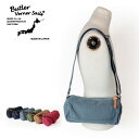 お買い物マラソンセールクーポン対象 バトラーバーナーセイルズ Butler Verner Sails キャンバスミニロールショルダーバッグ 反応染め ボディバッグ 鞄 かばん カバン メンズ レディース ギフトラッピング無料