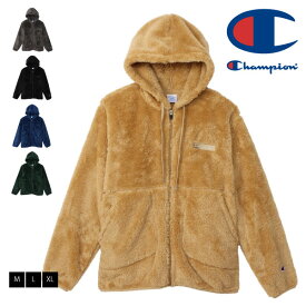 チャンピオン Champion ジップフーデッドジャケット パーカー シェルバフリース 23FW 秋冬新作 ベーシック C3-Y615 メンズ レディース ギフトラッピング不可 新生活 クーポン対象